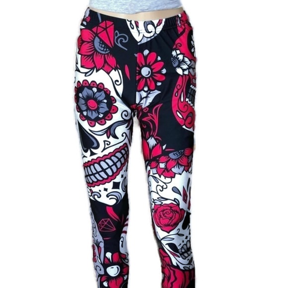 unknown Pants - 3 for $15 Skull pattern leggings!